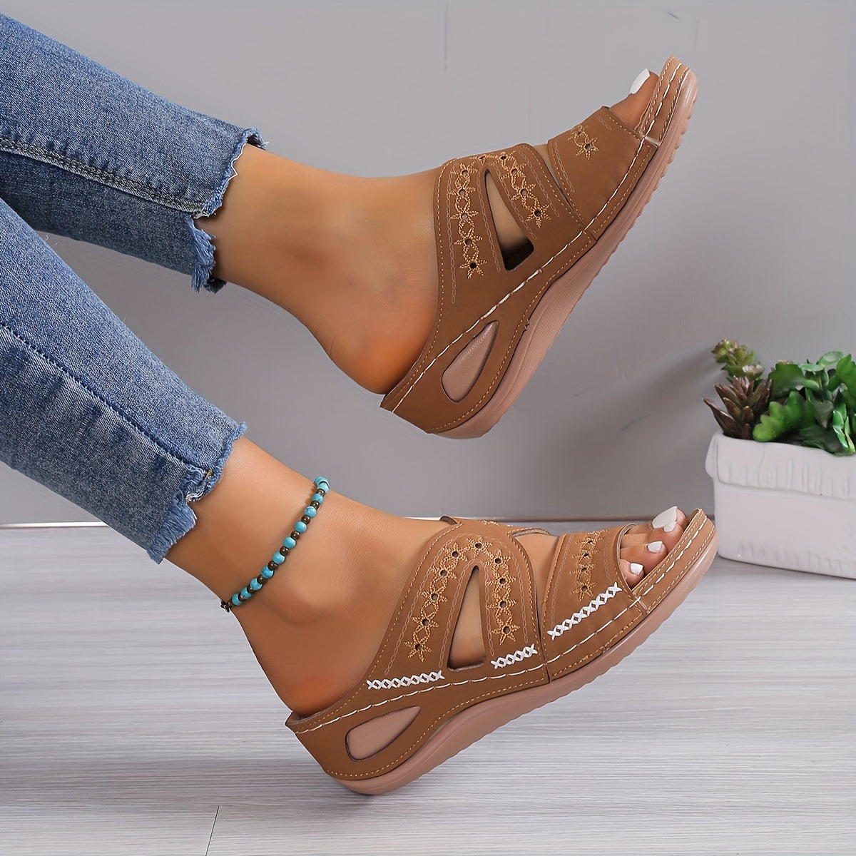 Ashlyn - Stilfulde ortopædiske sandaler