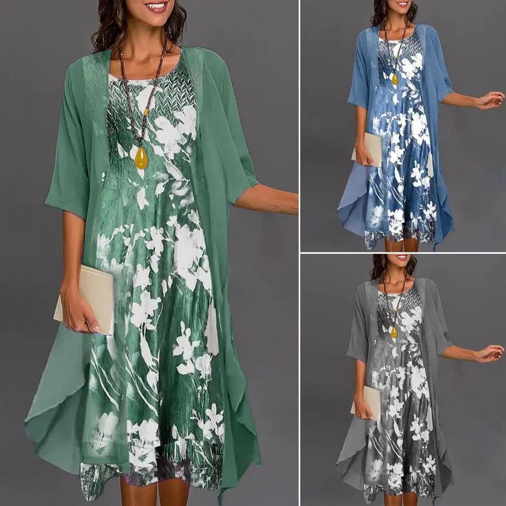 Abilene - Vintage sommerkjole med blomsterprint