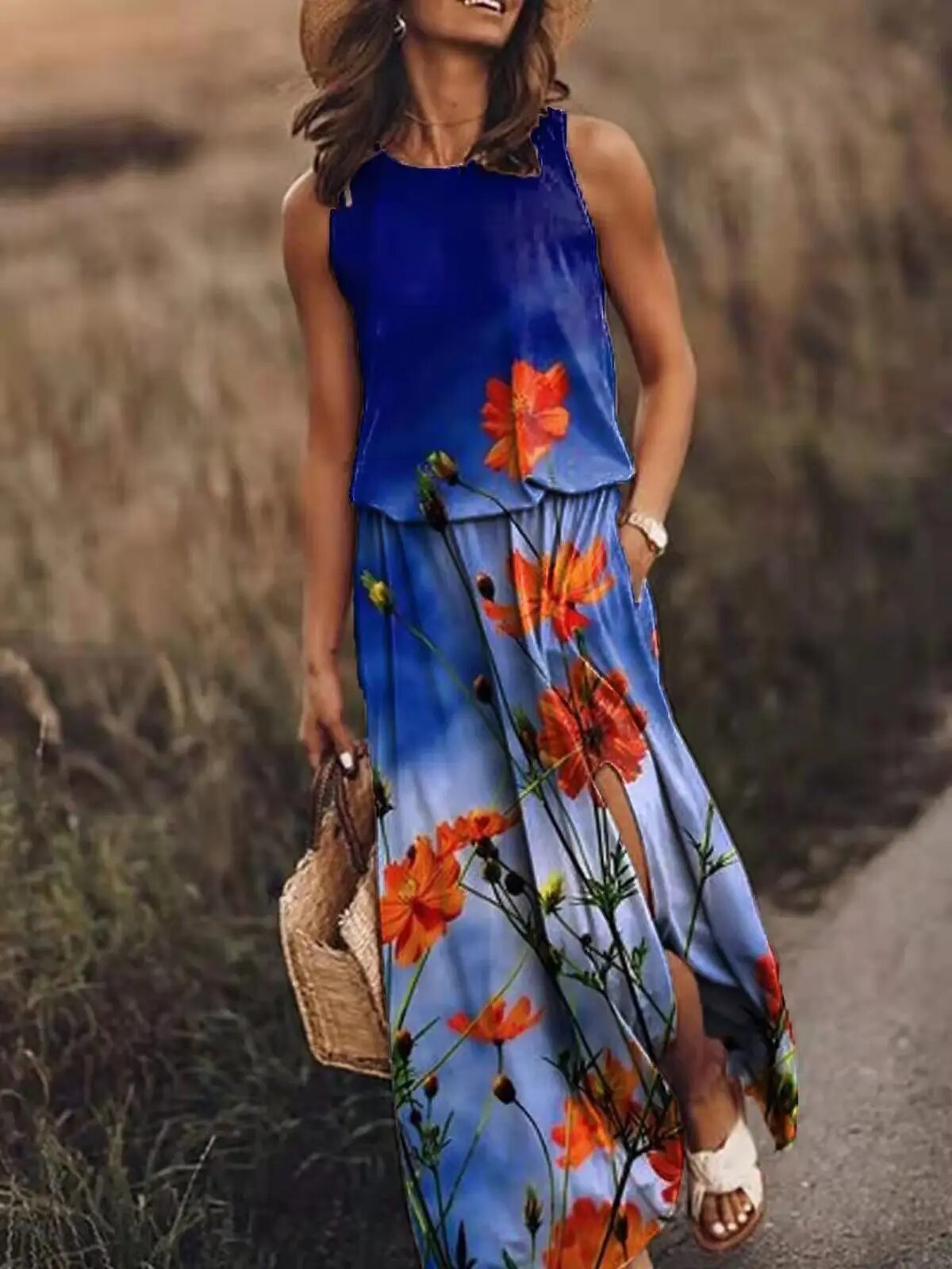 Summer - Sommer maxi kjole