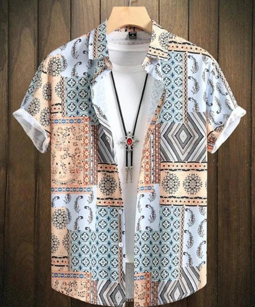 Henry - Vintage Hawaii-skjorter til mænd