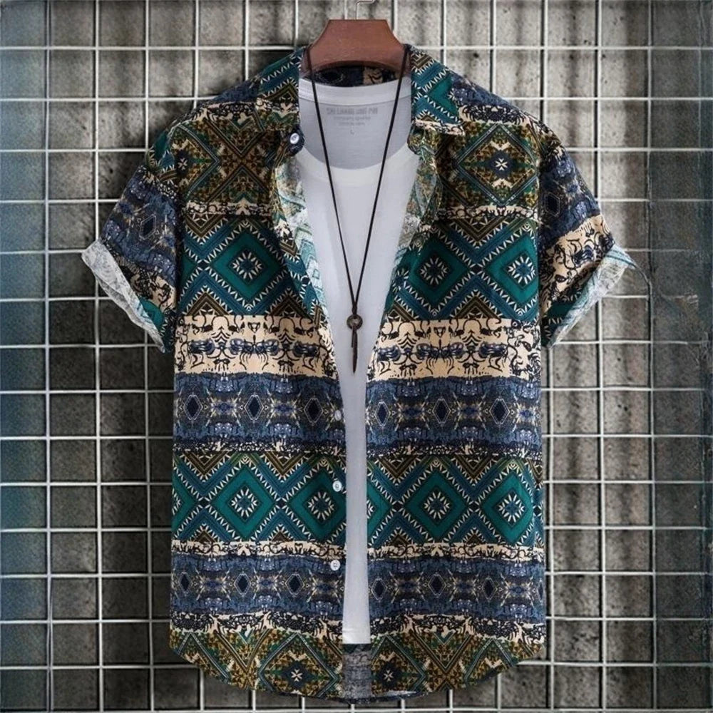 Henry - Vintage Hawaii-skjorter til mænd