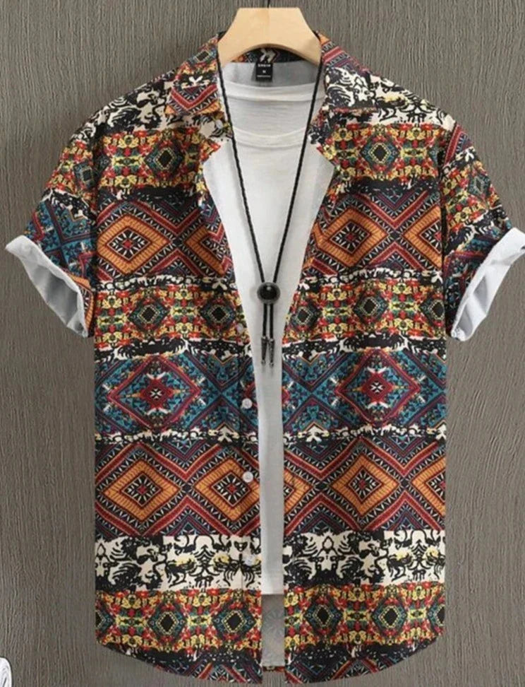 Henry - Vintage Hawaii-skjorter til mænd