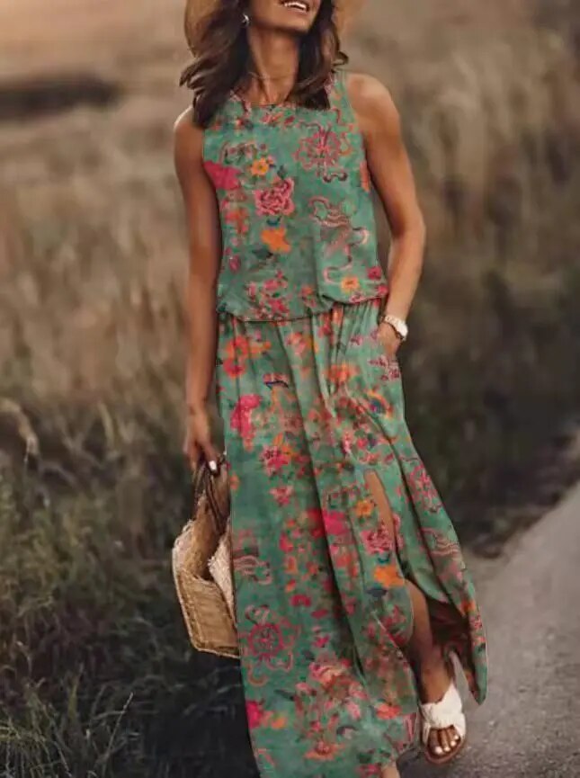 Summer - Sommer maxi kjole