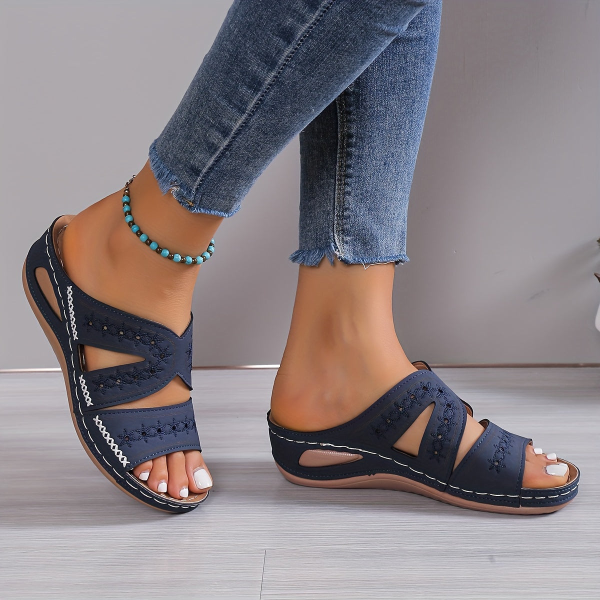 Ashlyn - Stilfulde ortopædiske sandaler