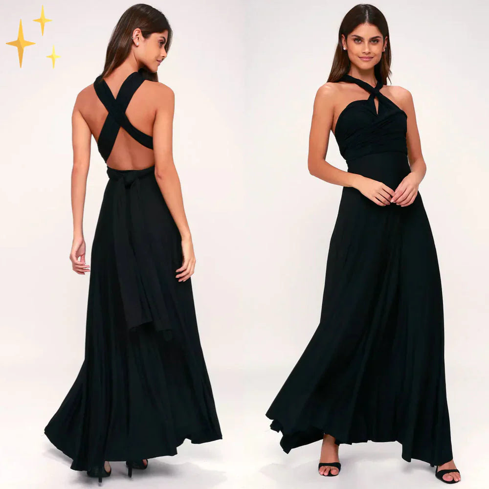 Jacqui – Stilfuld multiway maxikjole
