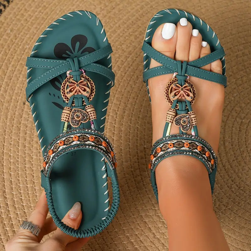 Kiona – Stilfulde sandaler i stammestil