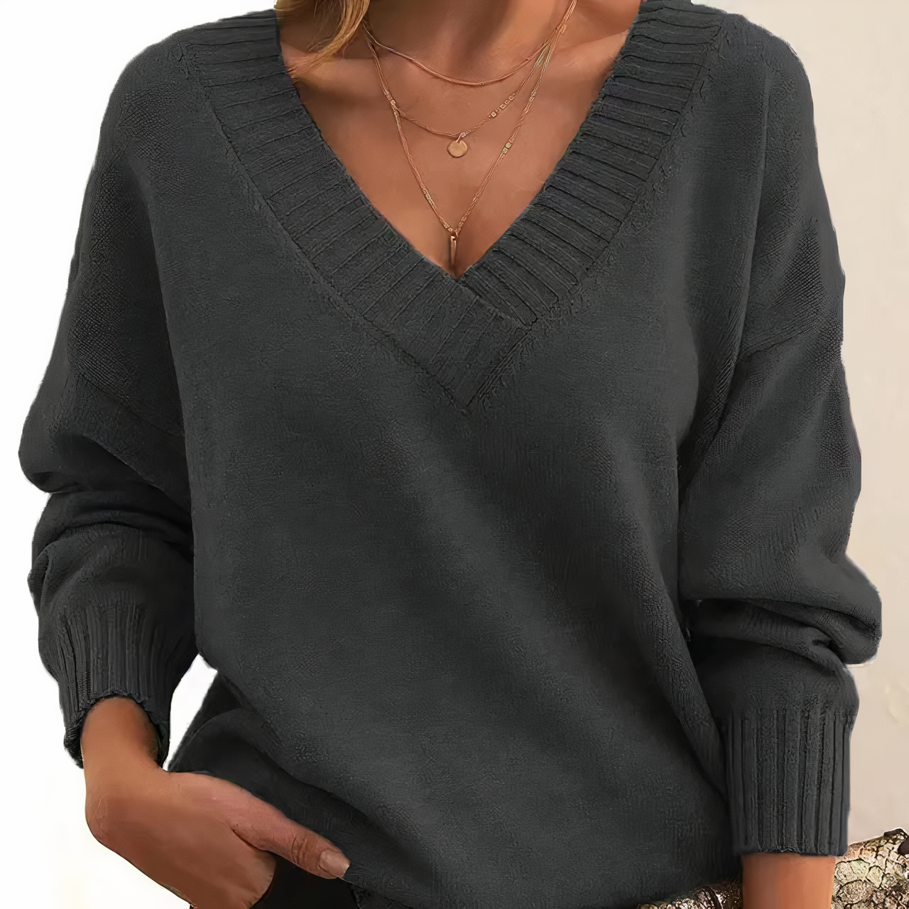 Elegant kashmir sweater - Autunno