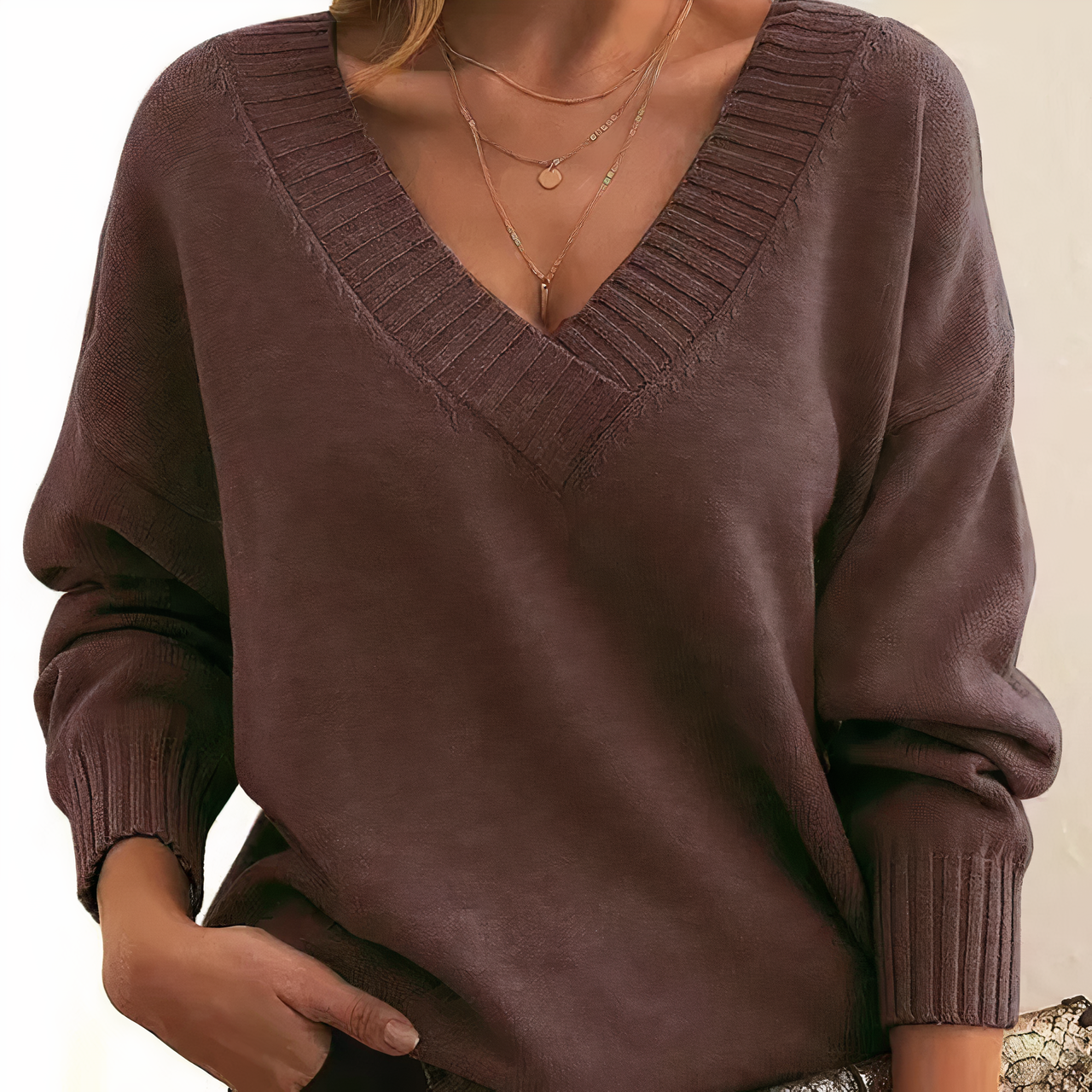 Elegant kashmir sweater - Autunno