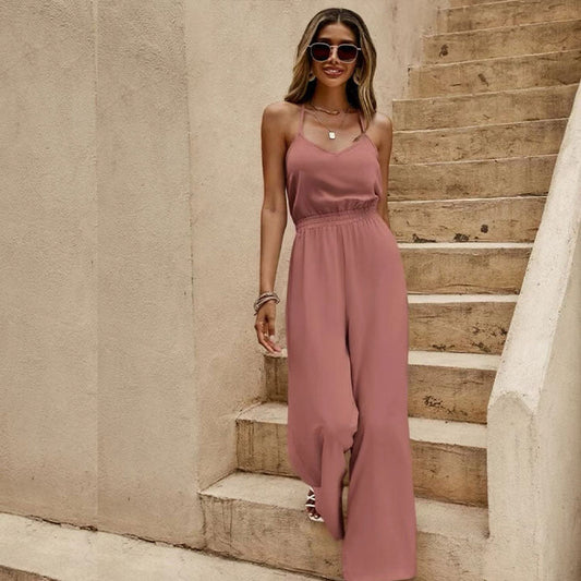 Darla - halterneck jumpsuit
