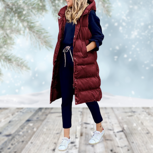 Minerva - Lang vest frakke