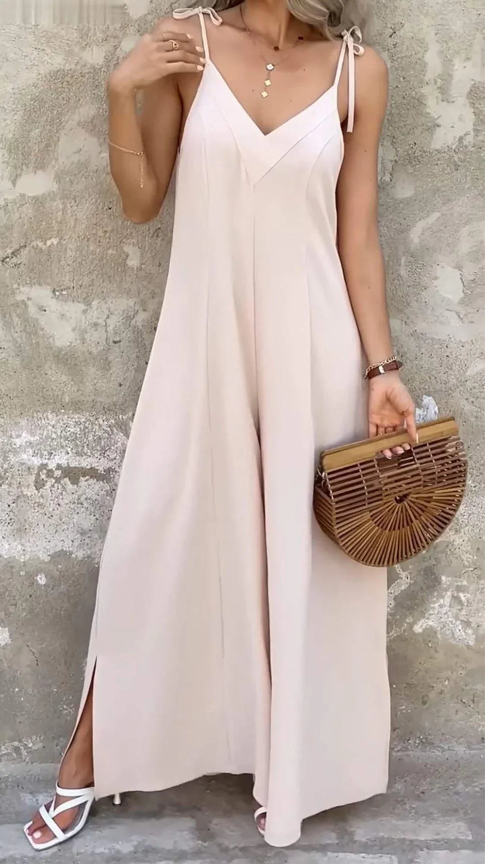 Viviette – Elegant jumpsuit uden ærmer