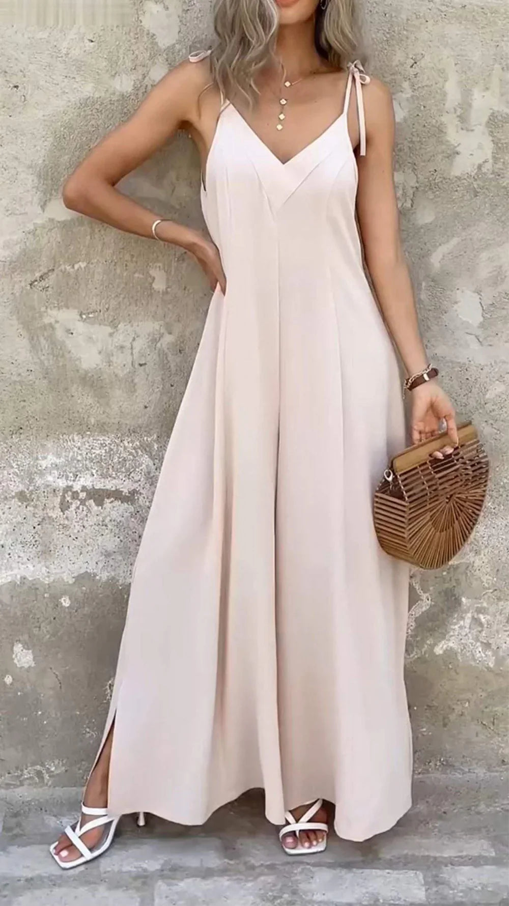 Viviette – Elegant jumpsuit uden ærmer