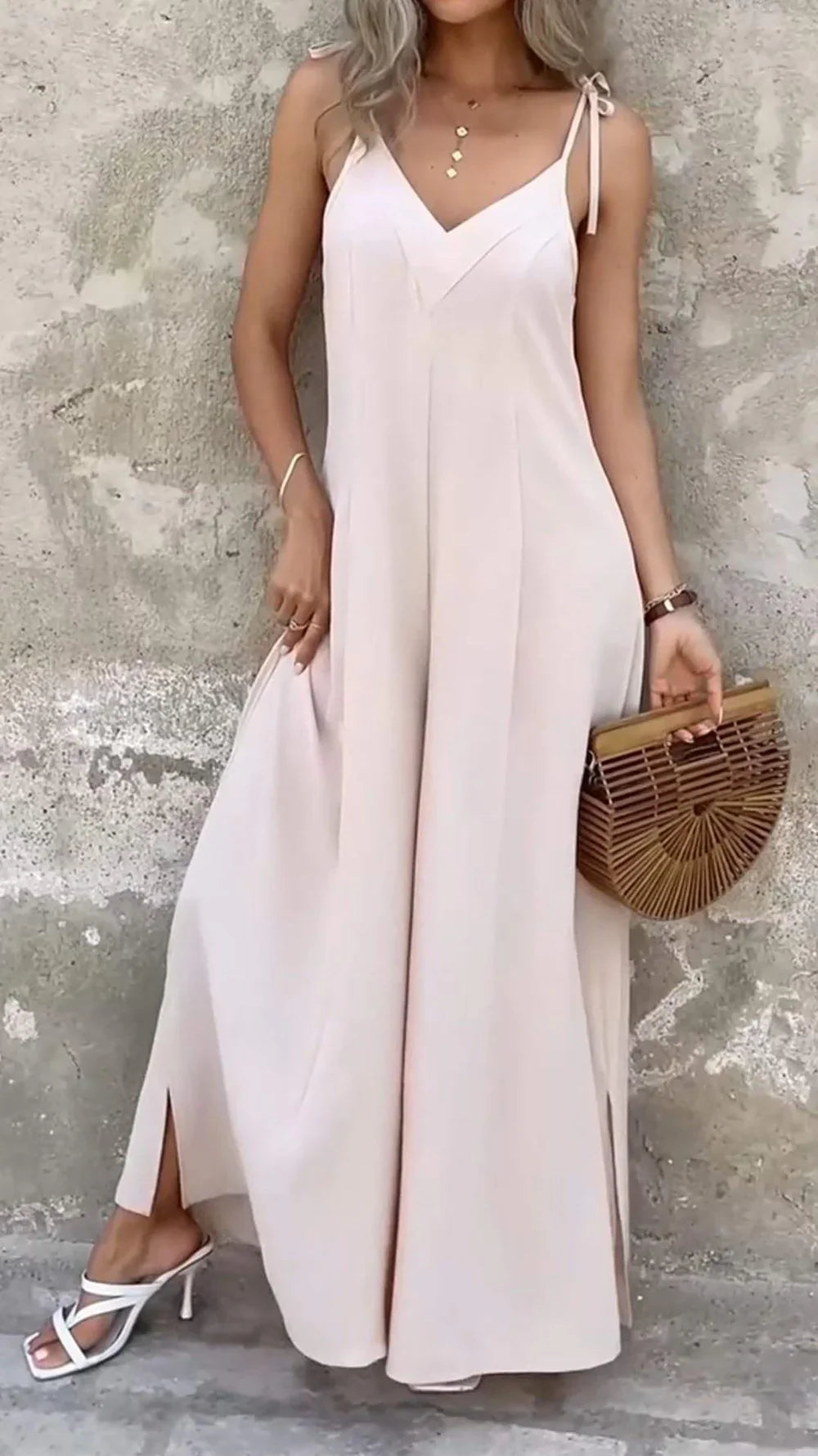 Viviette – Elegant jumpsuit uden ærmer