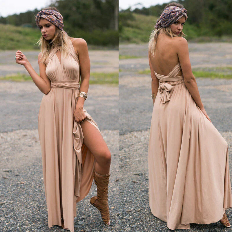 Jacqui – Stilfuld multiway maxikjole
