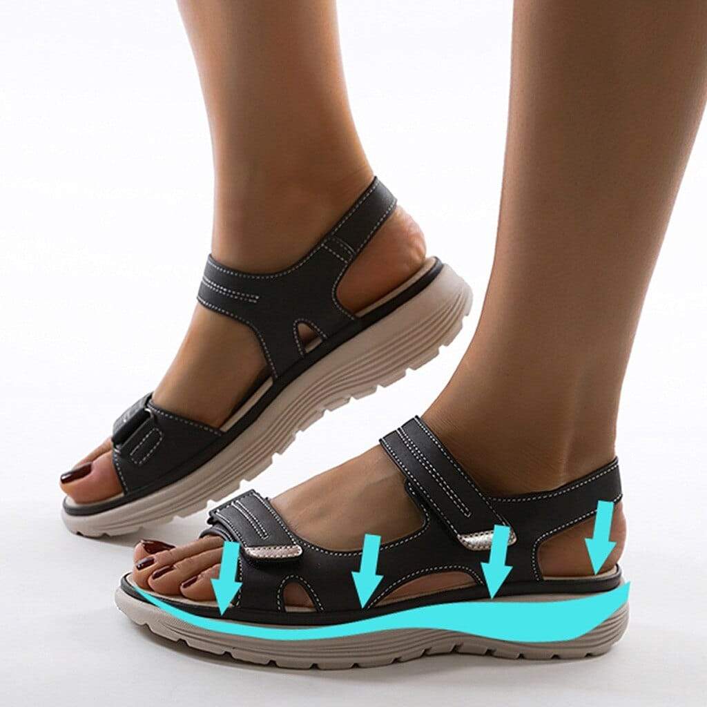 Miriel – Ergonomiske sandaler med åben tå
